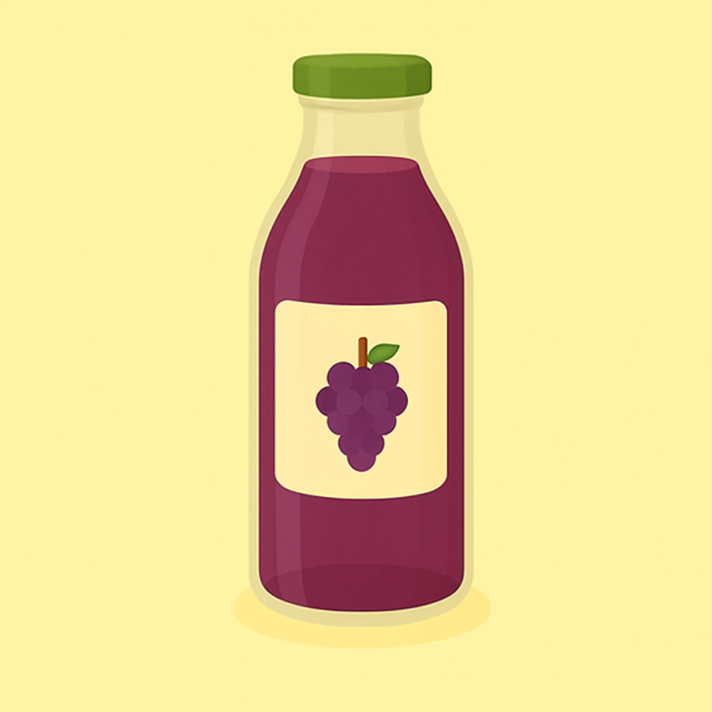 Jus de raisin rouge 1L