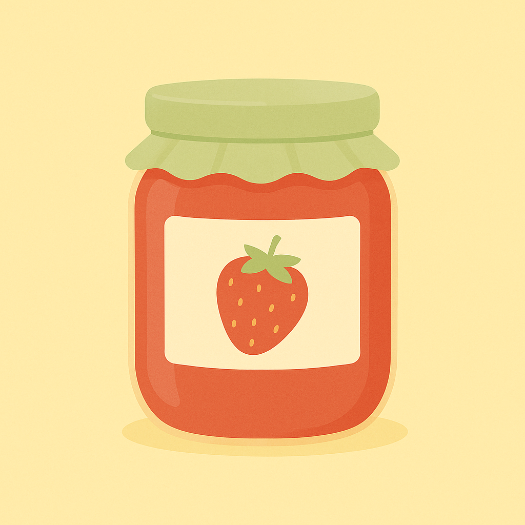 Confiture de fraises 500gr