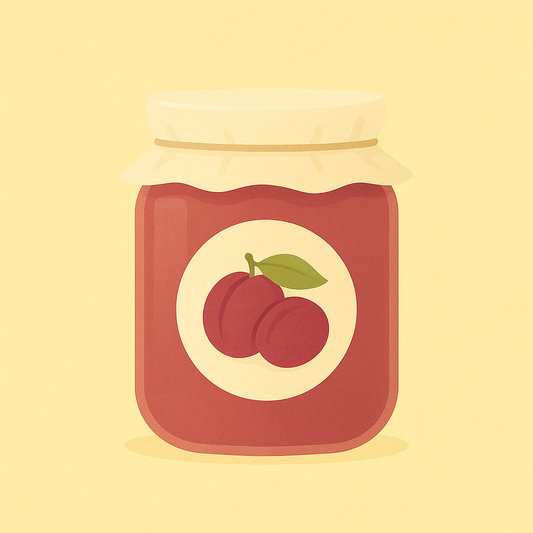 Confiture de prunes 500gr