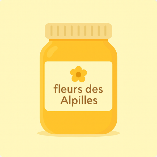 Miel fleurs des Alpilles 500gr